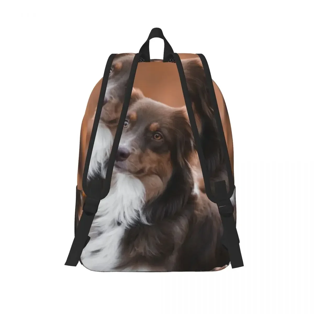 حقيبة ظهر مدرسية للطلاب حقيبة ظهر مدرسية على شكل كلب الراعي الأسترالي المحلي حقيبة كمبيوتر محمول حقيبة ظهر مدرسية