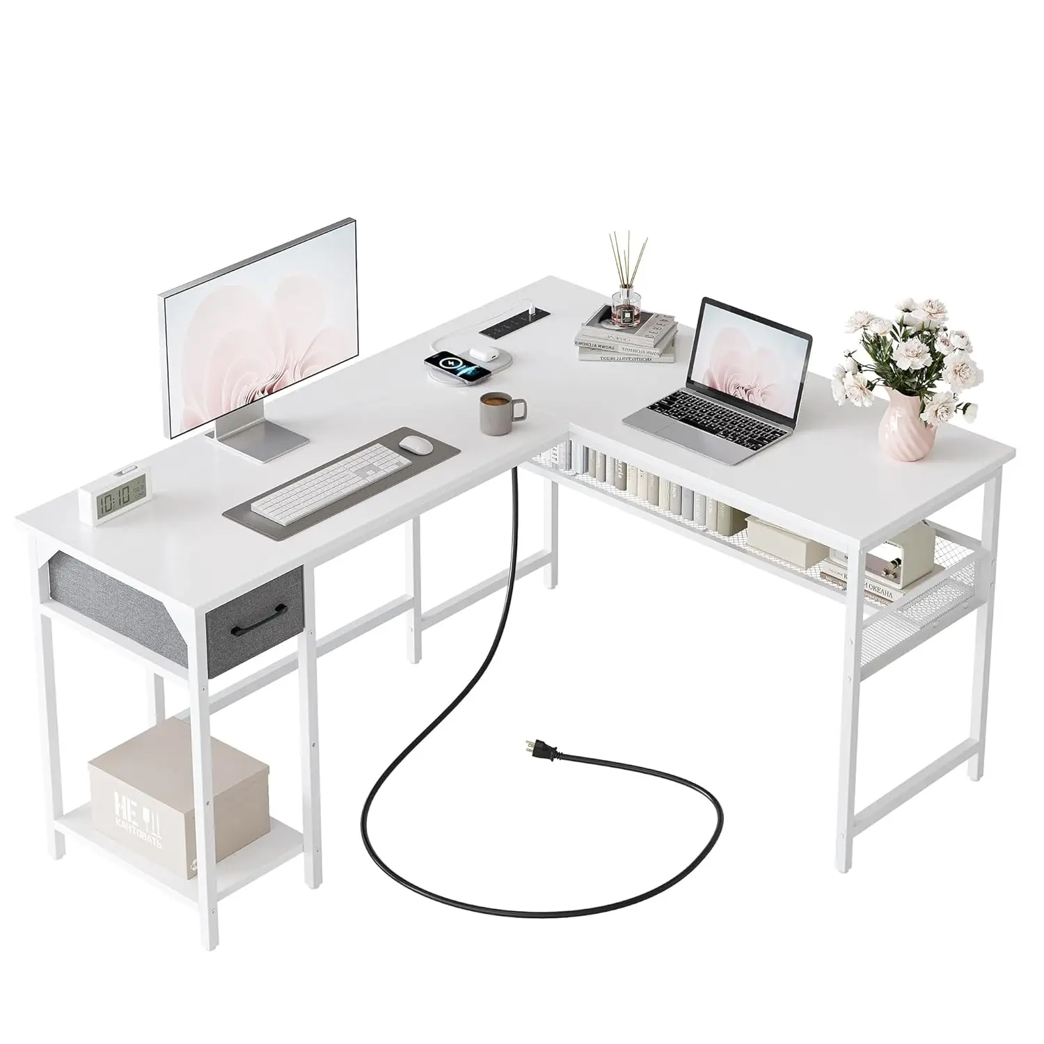 58'' L-Shaped Gamin…