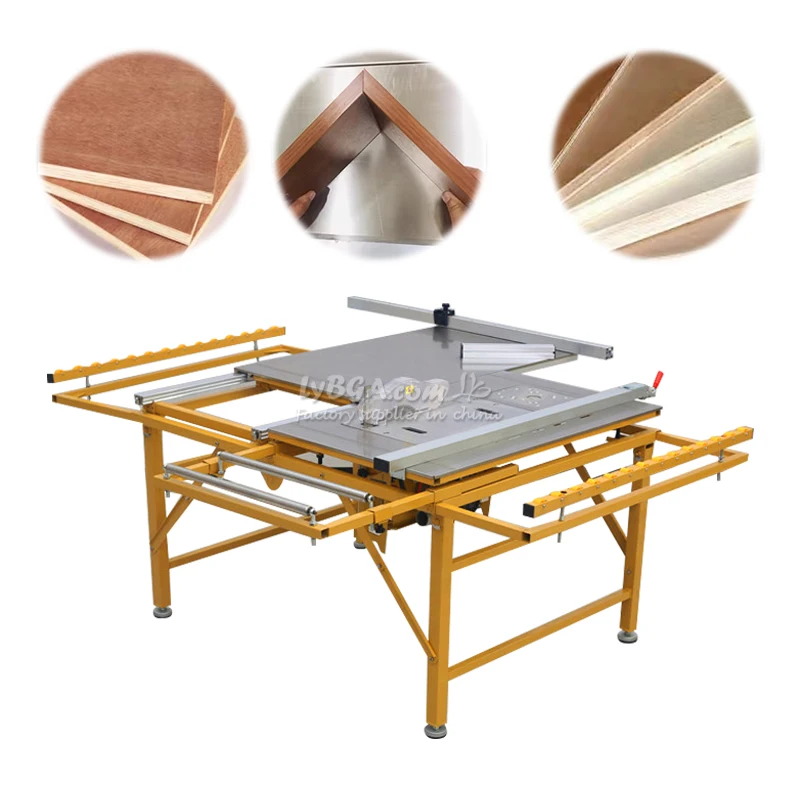LY Multi-Function Dust-Free Single/Dual Saw Router Woodworking Machine Saw Opening Dimensions 500*300mm Unrestricted Cutting