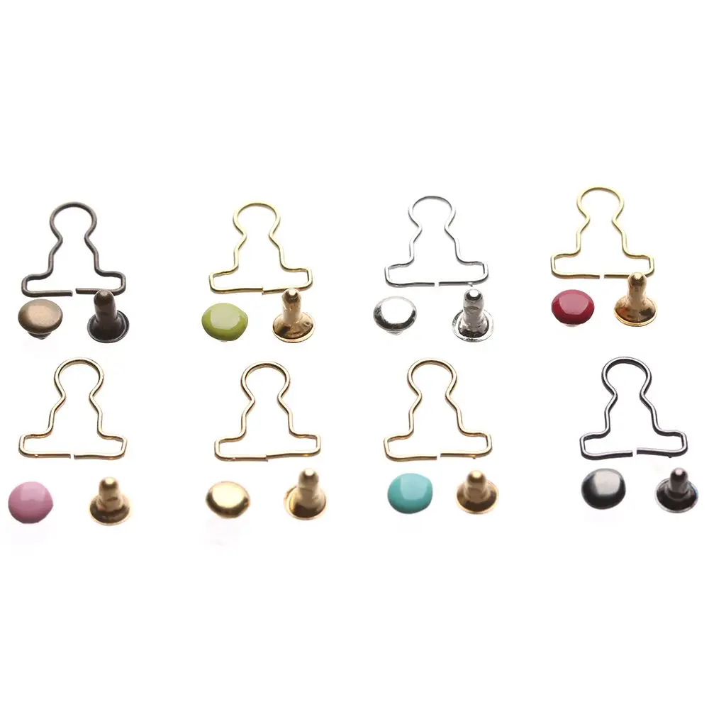 Hot Sale Gourd Style DIY Metal Buckle Doll Belt Buttons Trousers Bags Accessories Dolls Buckles