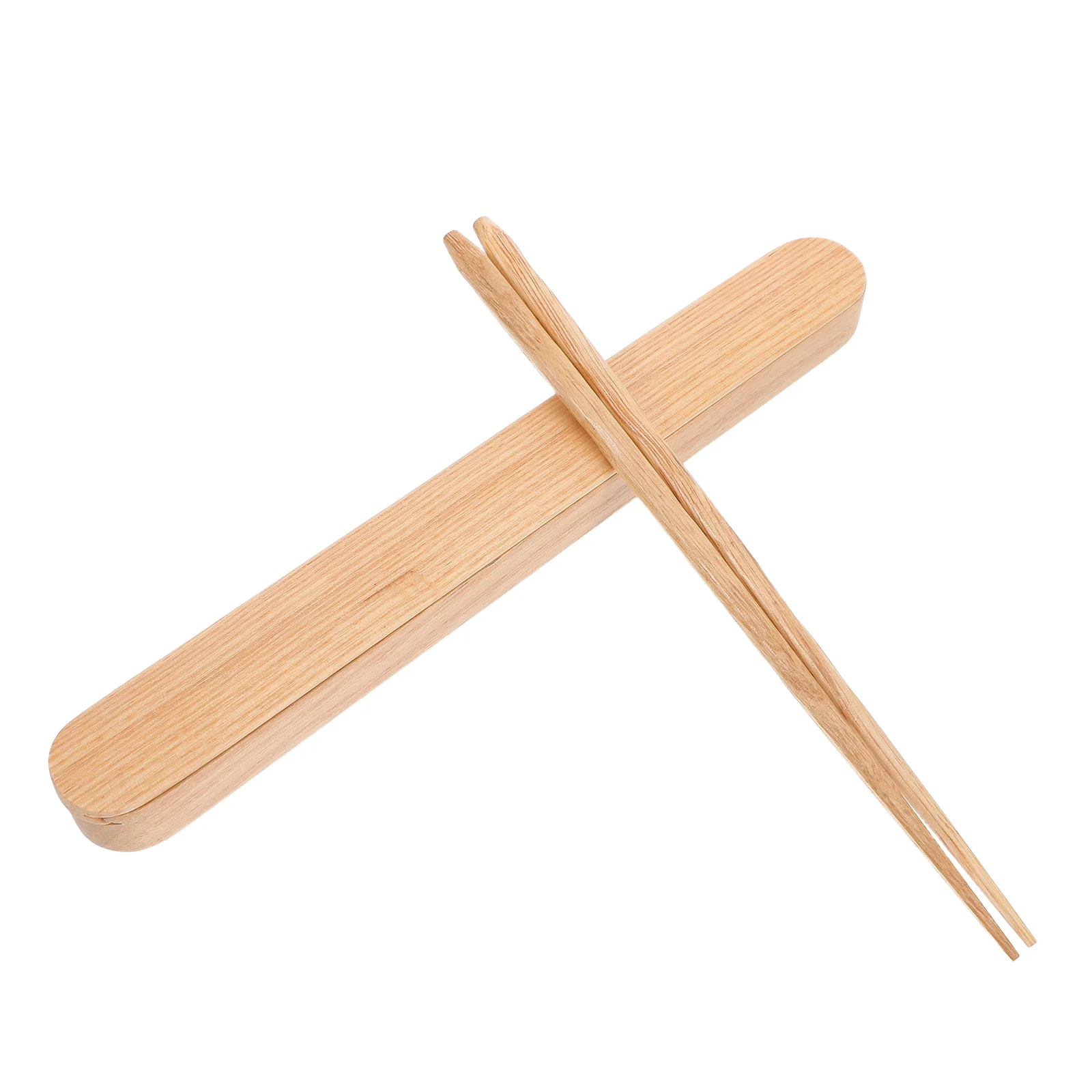 

1Pair Wooden Dining Utensils Set Japanese Style Chopsticks for Sushi Ramen Portable Lightweight Ideal for Camping Travel Picnic
