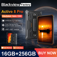 Blackview Active 8 Pro 16GB 256GB Tablet PC 22000mAh Battery Android 13 10.36\