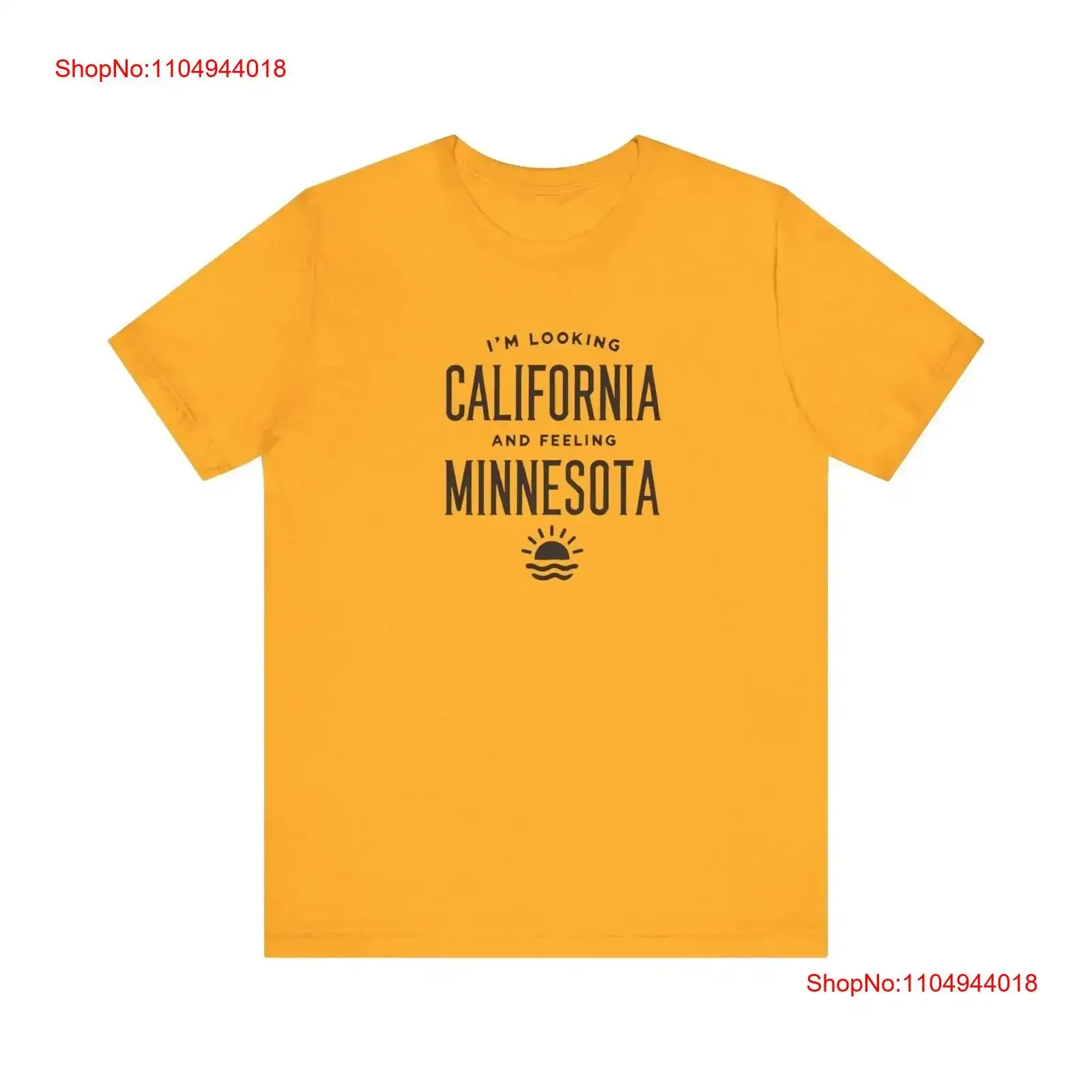 

Looking California Feeling Minnesota Retro Inspired T Shirt vintage Washed Slightly designer clothes streetwear graphic Casual