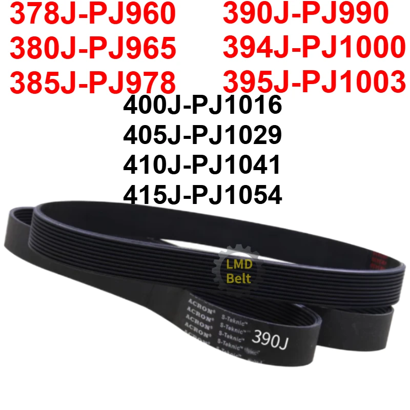 378J rubber conveyor belt 380J 385J 390J 394J 395J 400J 405J 410J 415J belt drive belt Dynamic Bike 3/4/5/6/7/8/9/10 Ribs