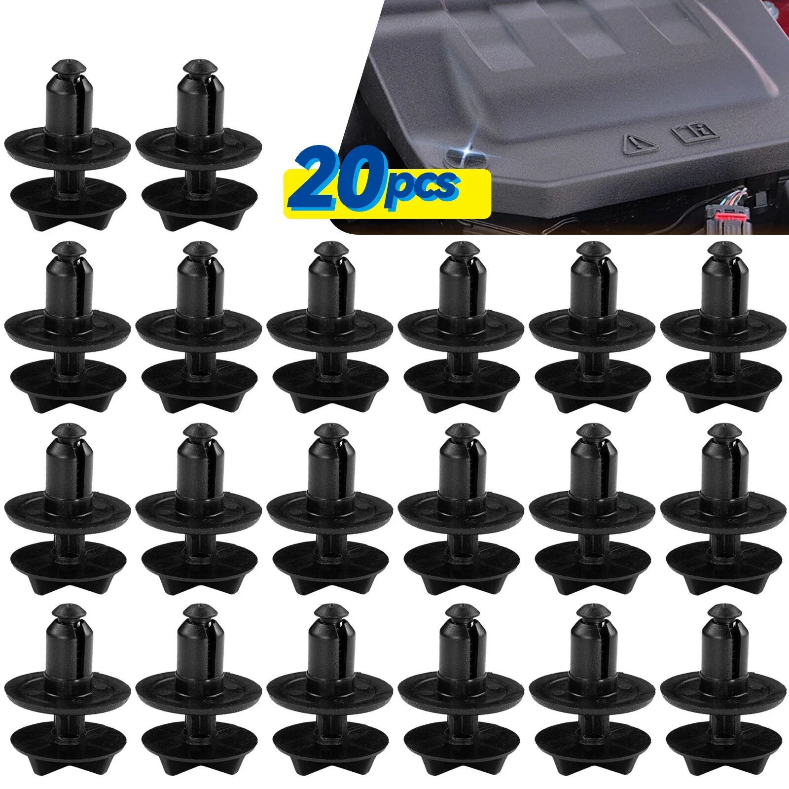 

20PCS Battery Cover Cowl Panel Clip Kits LR024316 For Land Rover Range Rover Evoque Car Interior Accessories