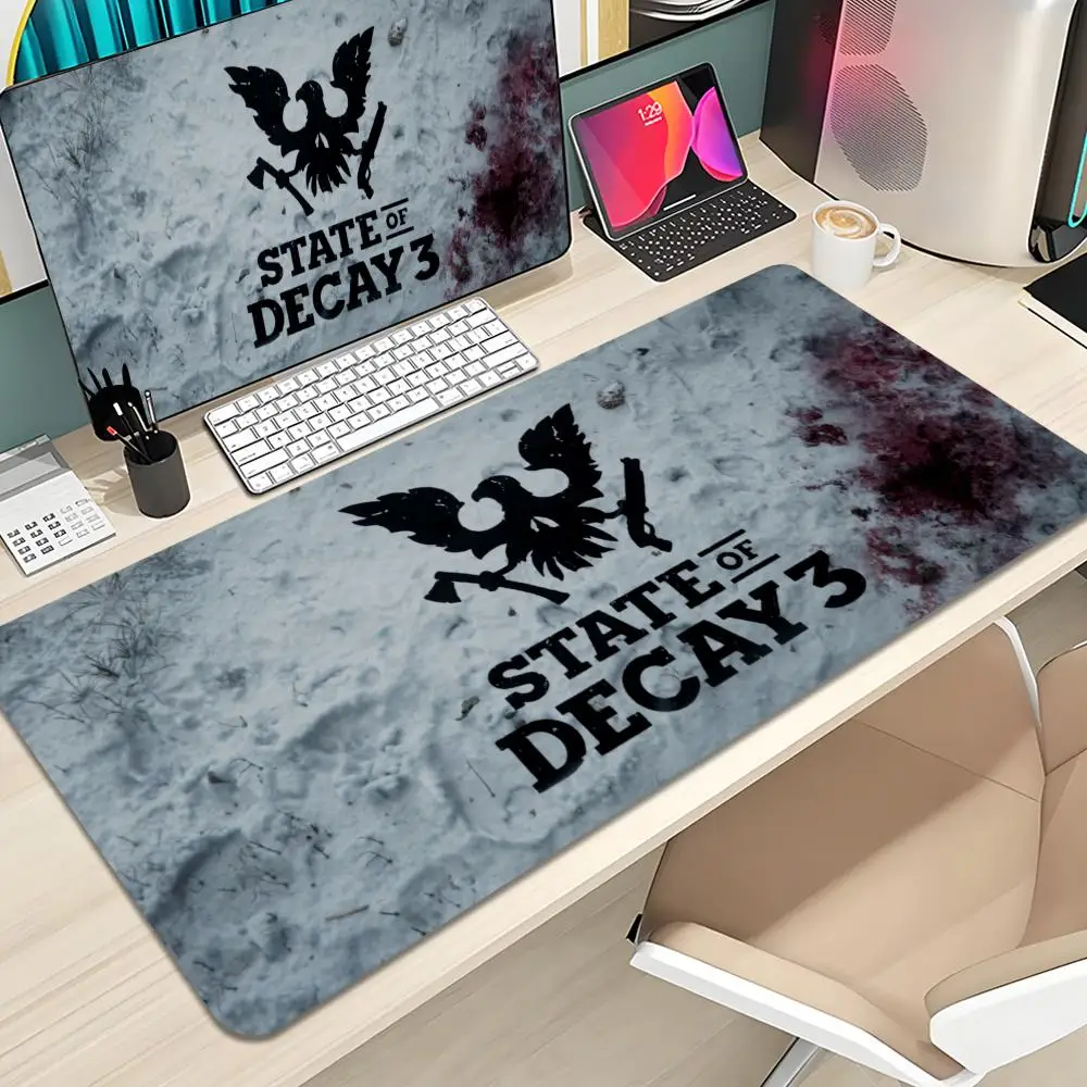 

game State of Decay Mouse Pad Keyboard Mousepad large 1200X600 mm Desk Mat PC Gamer Office Carpet Home Table pad