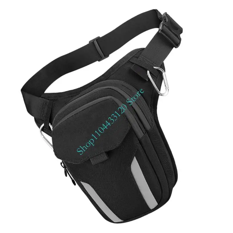 

0XXD Hip Thigh Bag Thigh Fanny Motorcycle Waist Drop Leg Bag Fanny Pack