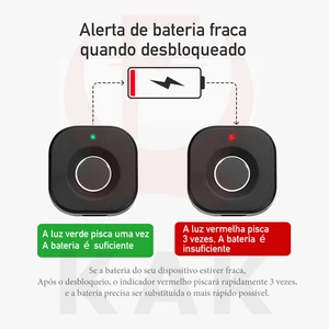 Kak Biometric Lock with Digital Printing, Black Key Cabinet Locking, Intelligent Drawers Lock, Anti -Fight, Long Waiting Time, Smart Holder 10 Main Sales Digital Locking Door - №9