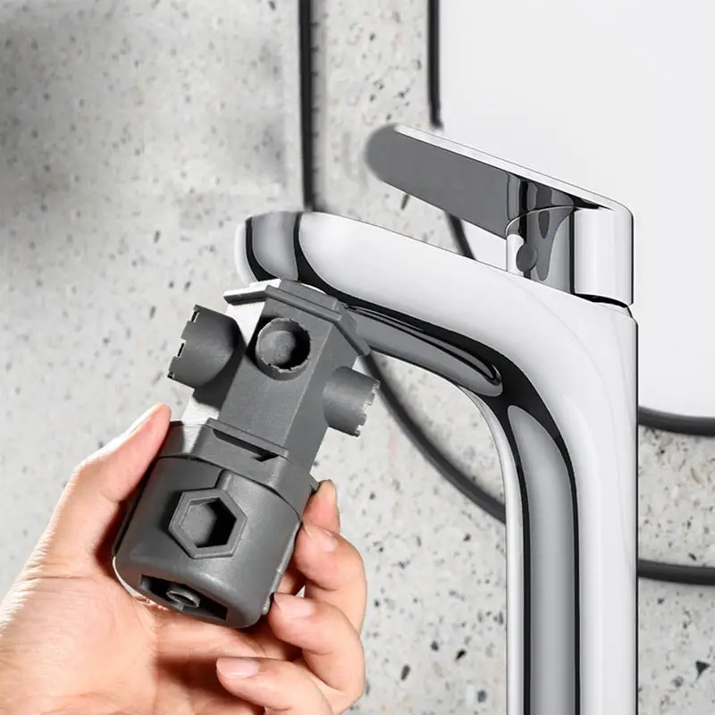 Sink Wrench Faucet Tool Plumbing Wrench Sink Drain Wrench Sink Tools Bathroom Wrench Multifunction Faucet Nut Removal Tool Basin