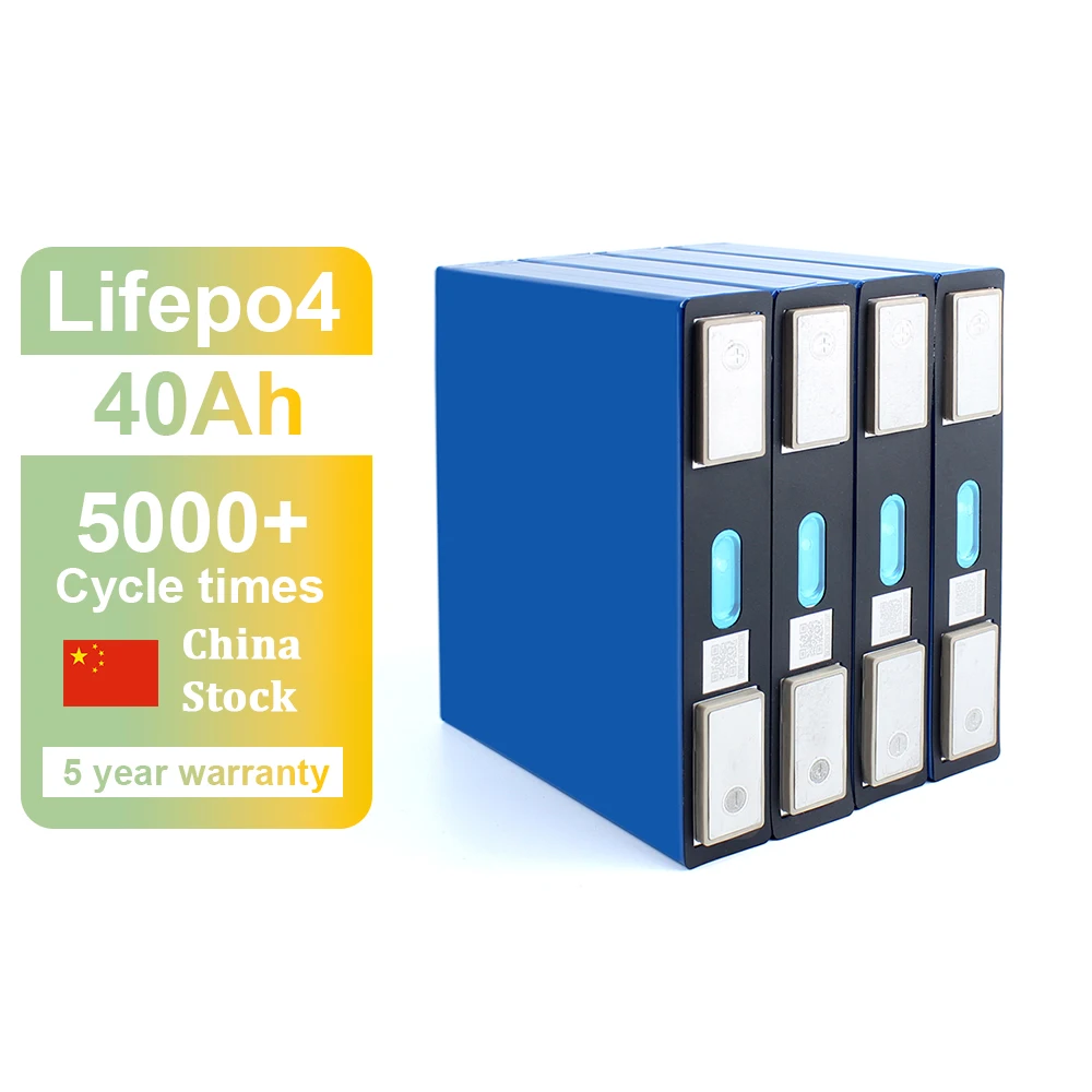 Lifepo4 3.2V 40Ah 130Ah 200A Lishen Original Brand New Rechargeable Cell 6C Discharge For DIY Power Tool Scooter Solar System RV