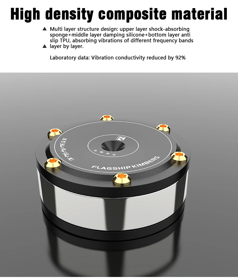 2025 nuevo sistema de cine en casa XSSH Audio Audiophile almohadilla amortiguadora altavoz pesado amplificador de CD sop