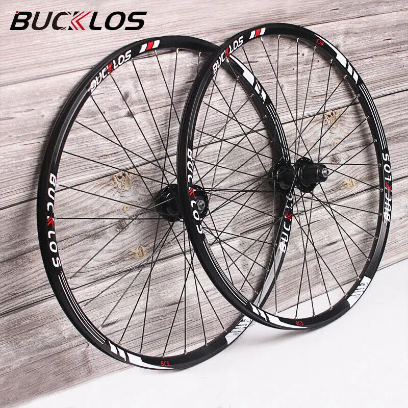 

BUCKLOS MTB Wheelset 26Inch Mountain Bike Disc Brake Wheels fit 7-11 speed 27.5/29er Wheel 100*9mm 135*10mm Bicycle Parts