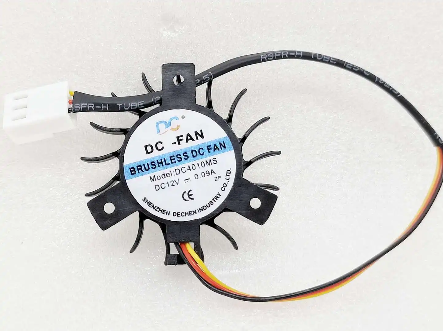 

Suitable for DC4010MS rotor blade diameter 37MM hole pitch 26MM 12V large air volume router cooling fan