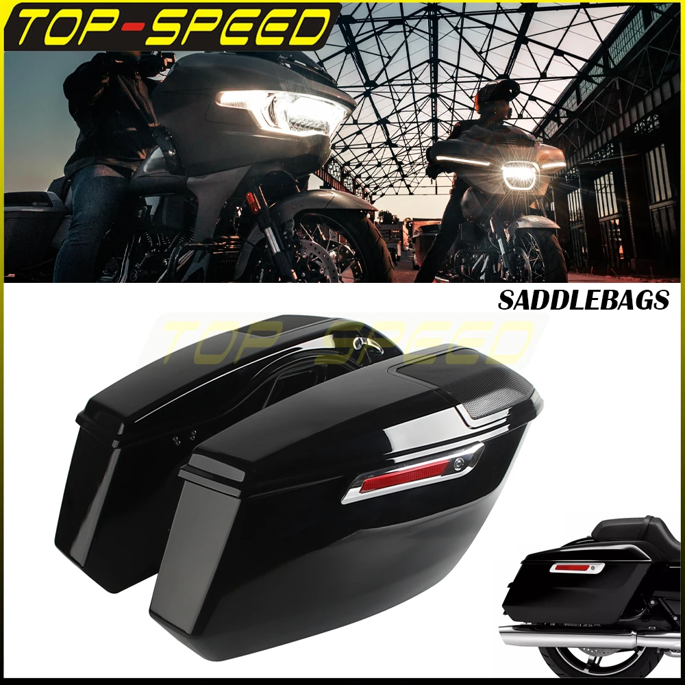 

Жесткие мотоциклетные кофры для Harley Touring CVO Road Street Glide 2023-25, Street Glide Road Glide FLHX FLTRX 24-25, FLHXU 2025