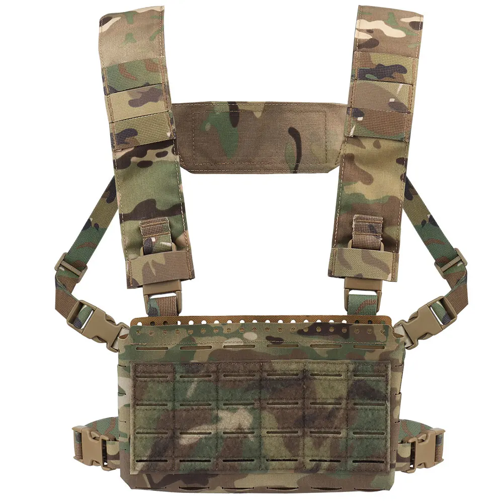 SSMK5 Tactical Chest Hanging Front Panel Compatible With LV119 SPC JPC2.0 Expansion Assembly MOLLE