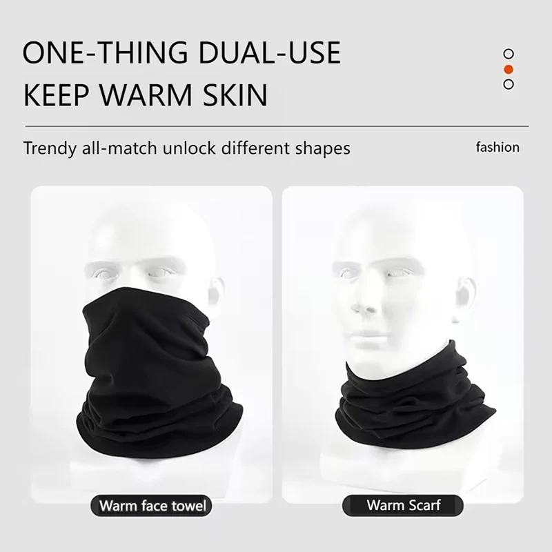 Winter Warm and Windproof Neck Mask for Men and Women Multi Functional Cycling Soft Mask Outdoor Skiing Hiking Sports Warm Mask image 4