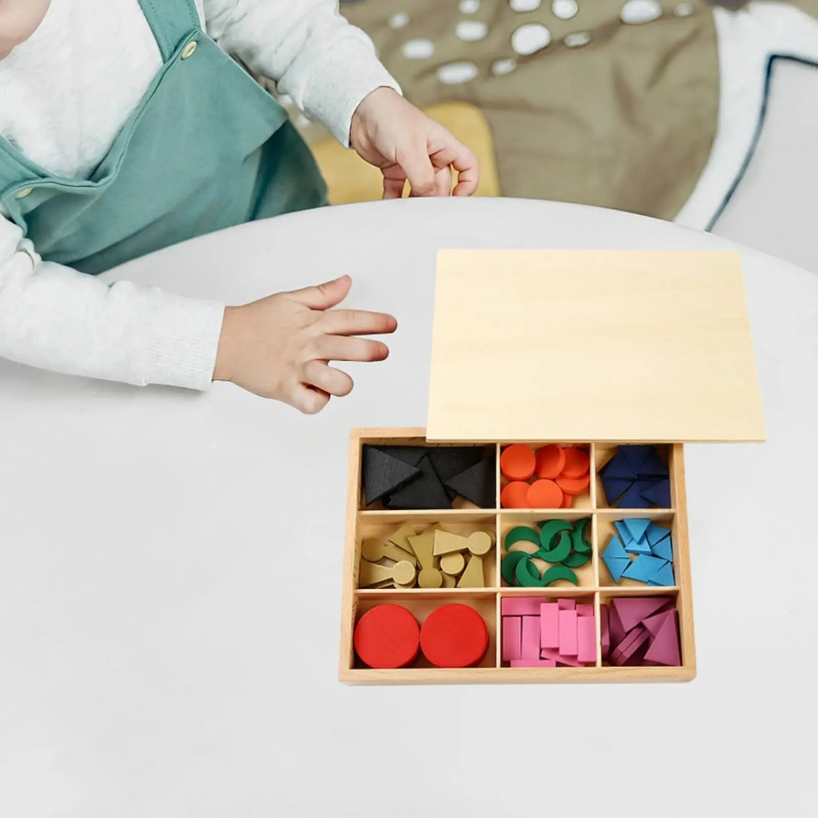 قواعد مونتيسوري تعلم تطوير اللغة قواعد اللغة الخشبية لعبة تعليمية لمرحلة ما قبل المدرسة رمز قواعد الأطفال البنات