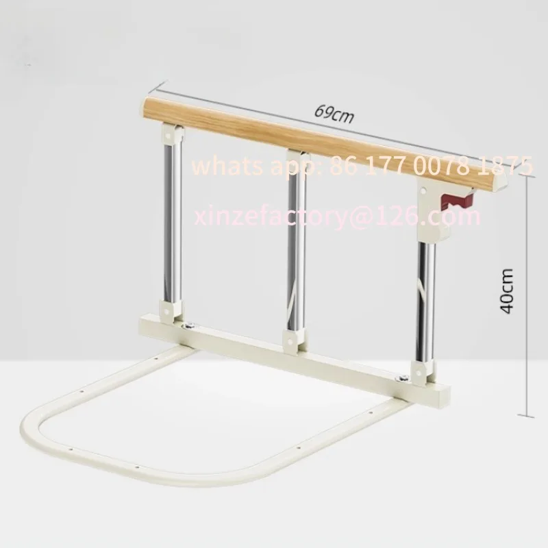 Customizable Bed Safety Railing Elderly Assist Handle Anti-fall Bed Guard Foldable Medical Beds Rail for Seniors and Children