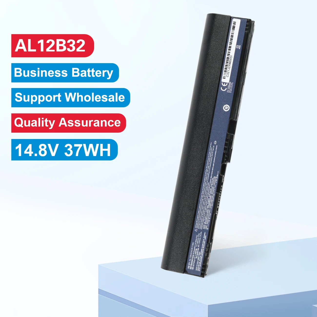 KingSener AL12B32 Laptop Battery For Acer Aspire One 725 756 V5-171 B113 B113M AL12X32 AL12A31 AL12B31 AL12B32 14.8V 2500mAh