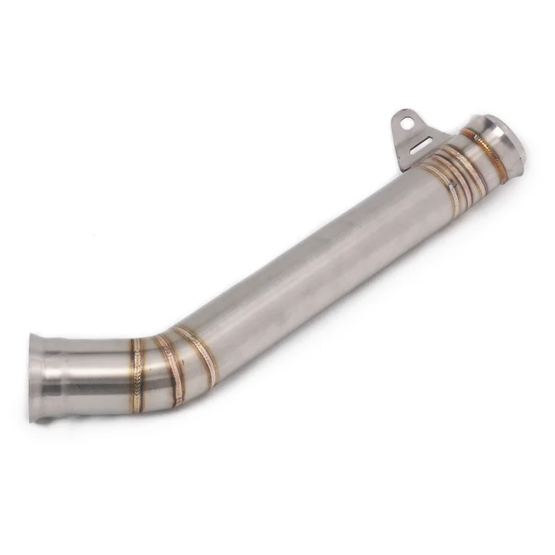 Motorcycle Exhaust System Stainless Steel Middle Link Pipe 51MM Muffler Modified For Super Duke 690 2012-2018 4