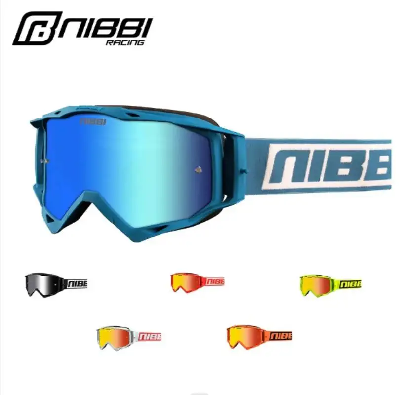 NIBBI Motorcycle Goggles Outdoor Glasses Motocross UV Protection Anti Fog Sunglasses For Men And Women Dirt Bike ATV Accessories