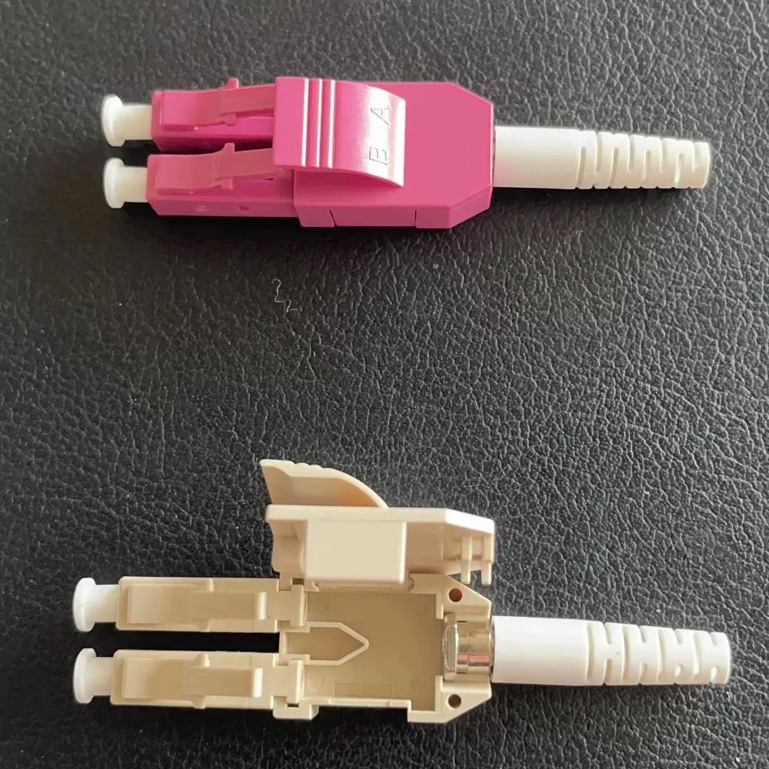 

LC Uniboot оптоволоконный разъем KITS Duplex с наконечником SM MM OM3 3,0 мм 5,0 мм ftth LC DX MM аксессуар для разъема ELINK 200 шт.