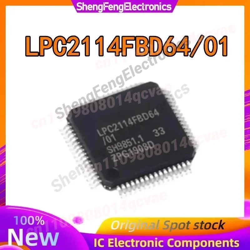 

Новый оригинальный микроконтроллер LPC2114FBD64/01 LPC2114FBD64 QFP64 в наличии.