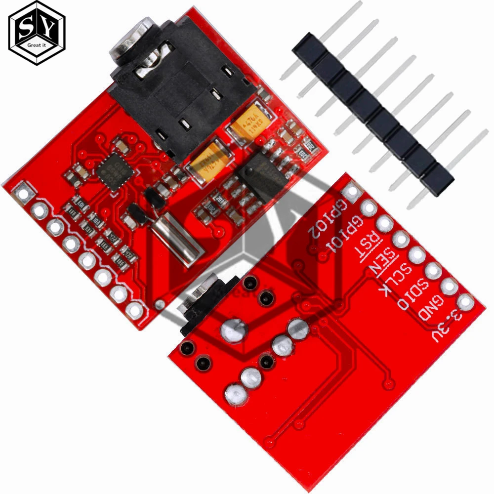 Si4703 RDS FM-радио тюнер, оценочный коммутационный модуль для Arduino AVR PIC ARM, модуль фильтрации обслуживания радиоданных данных