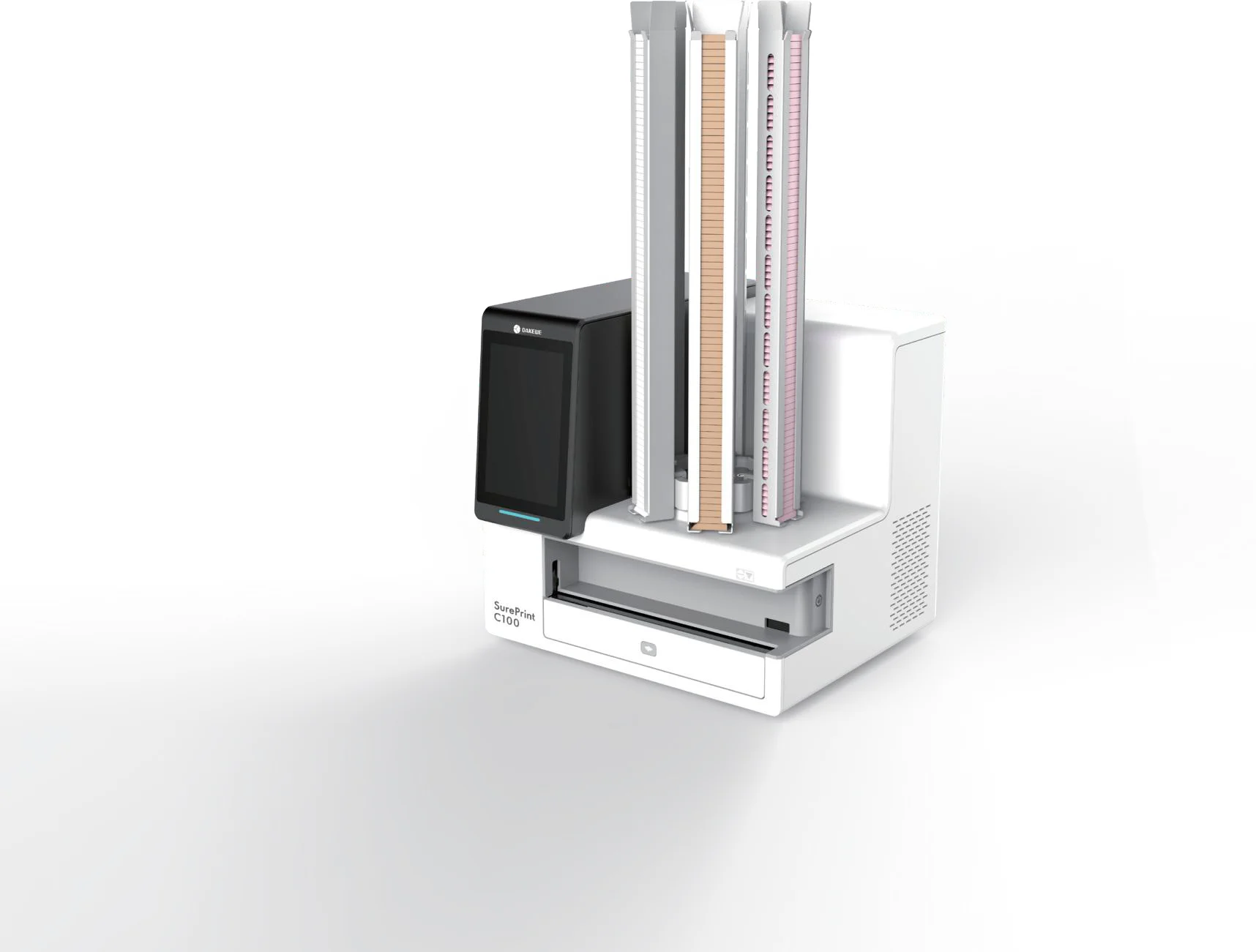 Round fin Histology Labs Tissue Embedding Kassetten drucker