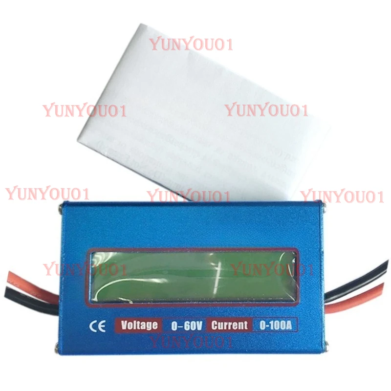 

Model Aircraft Power Meter 0-100A150A 0-60V Continuous Current 50A High Accuracy