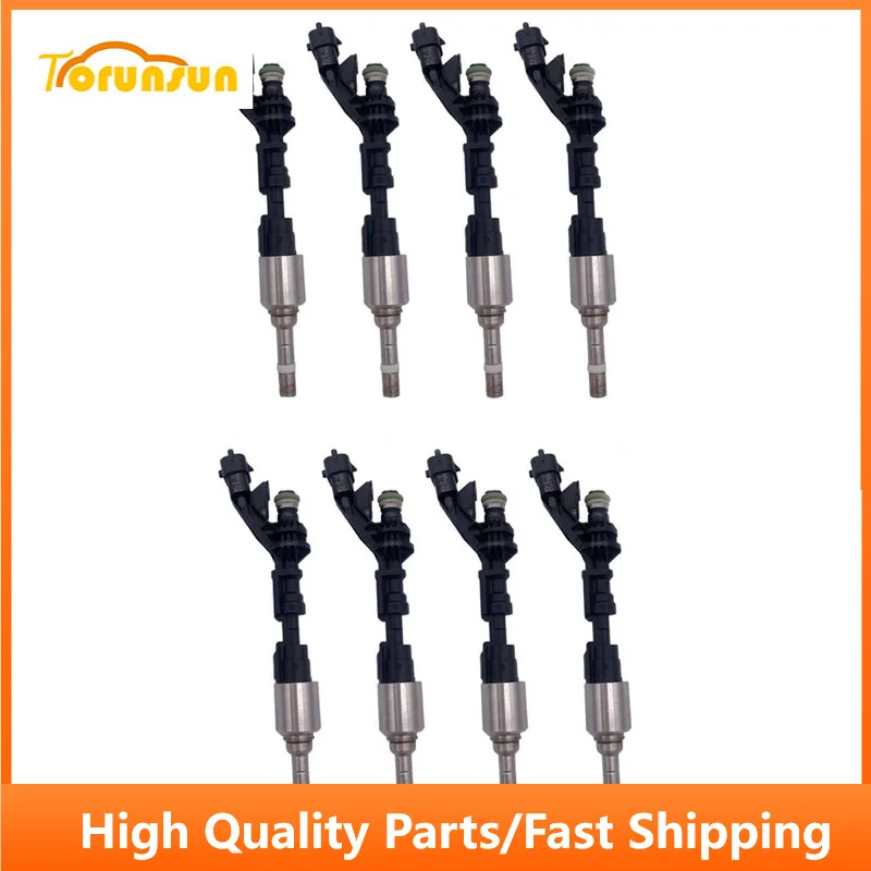 8PCS Fuel Injector 0261500298 For Jaguar XJR F-Type Land Rover LR4 Range Rover 10-16