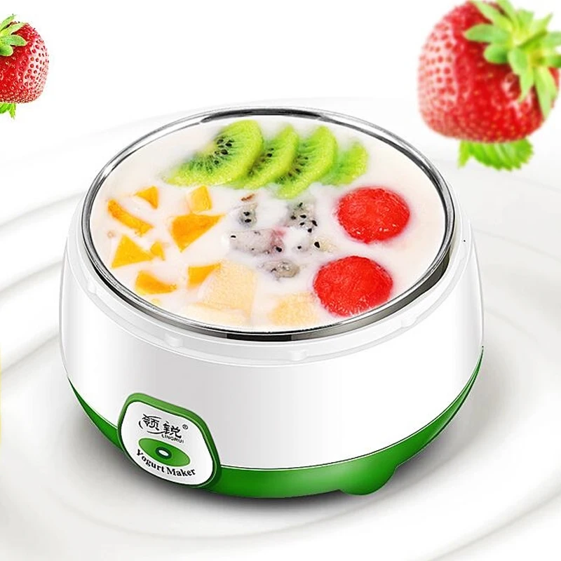 Electric Yogurt Maker Mini Automatic Yogurt Machine Household DIY Yogurt Tools Yogurt Kitchen Appliances Stainless Steel 220V