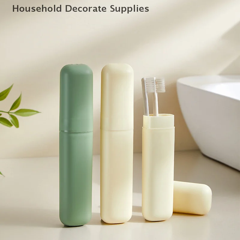 

Дорожный чехол для зубной щетки, крытый держатель для зубной щетки, зубной пасты, пылезащитный контейнер для хранения зубной пасты