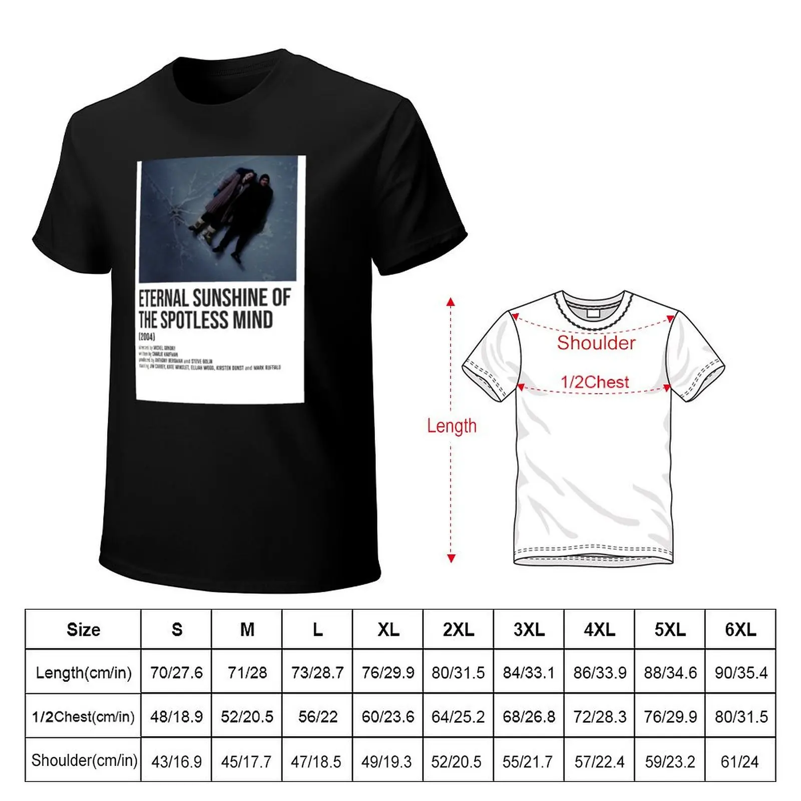 ETERNAL SUNSHINE OF THE SPOTLESS MIND ice T-Shirt Casual Everyday Short Sleeve T-Shirt
