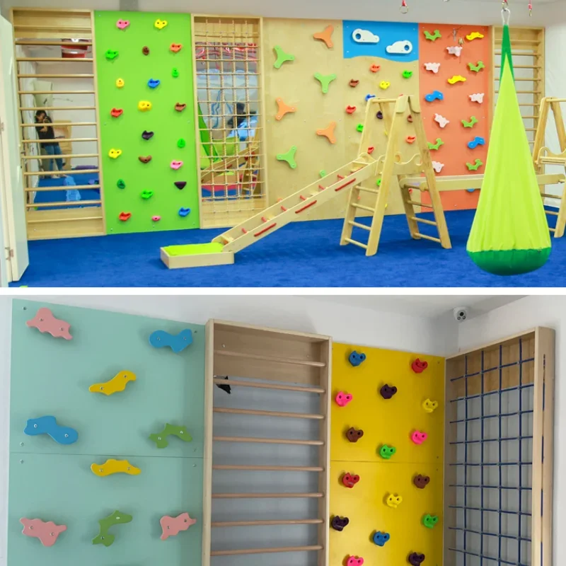 

Children's climbing wall Kindergarten climbing frame Physical equipment teaching Toys Home sports sensory integration training