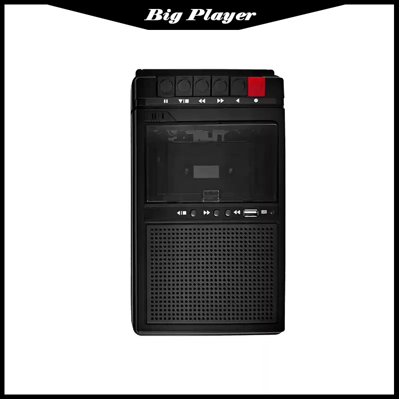 

Recording Tape Machine Tape Player Bluetooth Card Insertion USB Flash Drive Portable Cassette Player Retro Portable Cassette