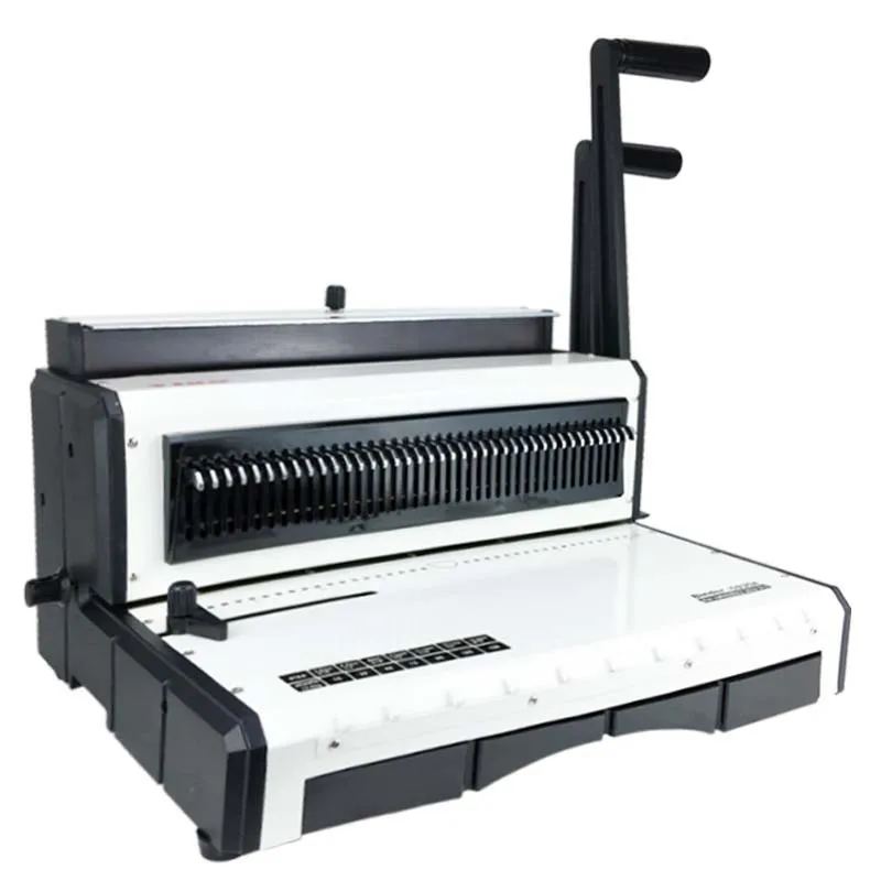 For (662XY) Heavy duty calendar binding machine iron ring binding machine suitable for binding calendars