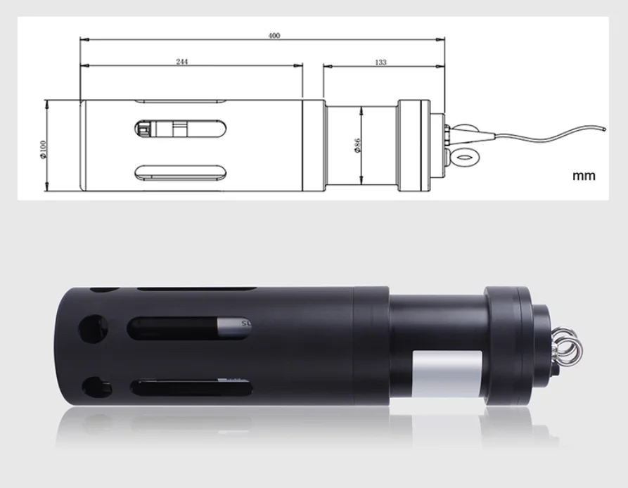 Sensor EC suhu pertanian air multifungsi, PH DO kekeruhan temperatur