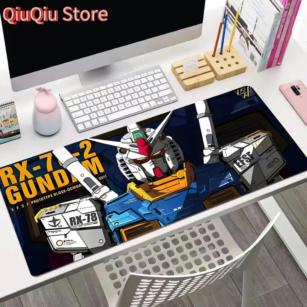 Tấm Lót Chuột Tấm lót bàn phím máy tính GUNDAM siêu lớn tấm lót chuột hai chiều Tấm lót bàn máy tính chơi game mặt khóa chống tr