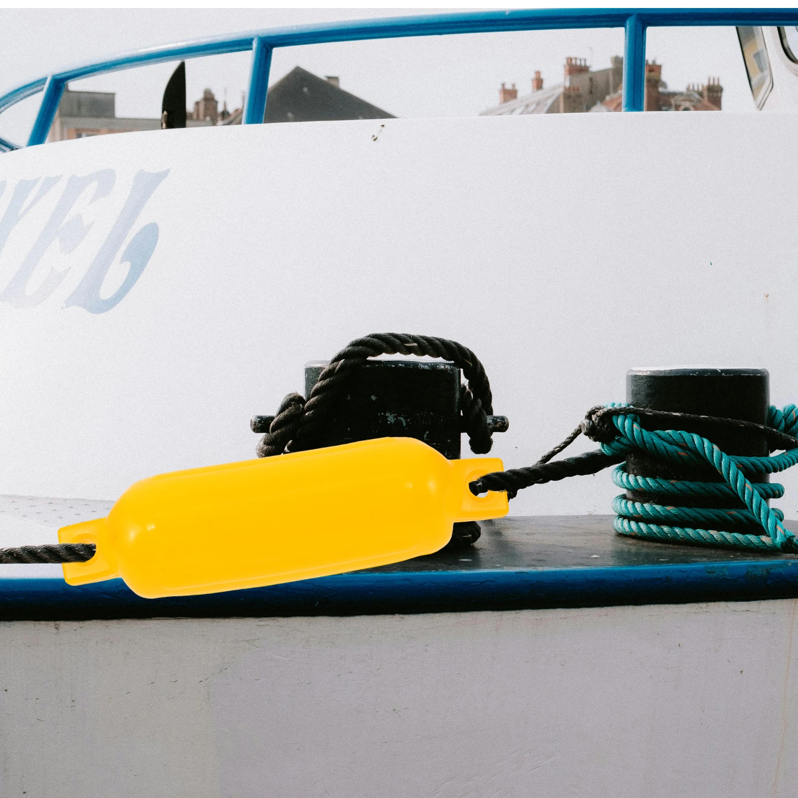 

Yellow D11 L40cm PVC Inflatable Boat Docking Protector Bumper Kayak Yacht Accessories Large Bumpers Anti Ultraviolet