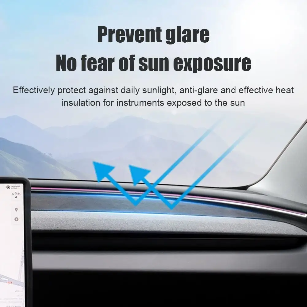 

Anti-UV Dashboard CoverFor Y Juniper 2025 Center Console Protector Sunshade Accessories Mat Dash Pad S3H1