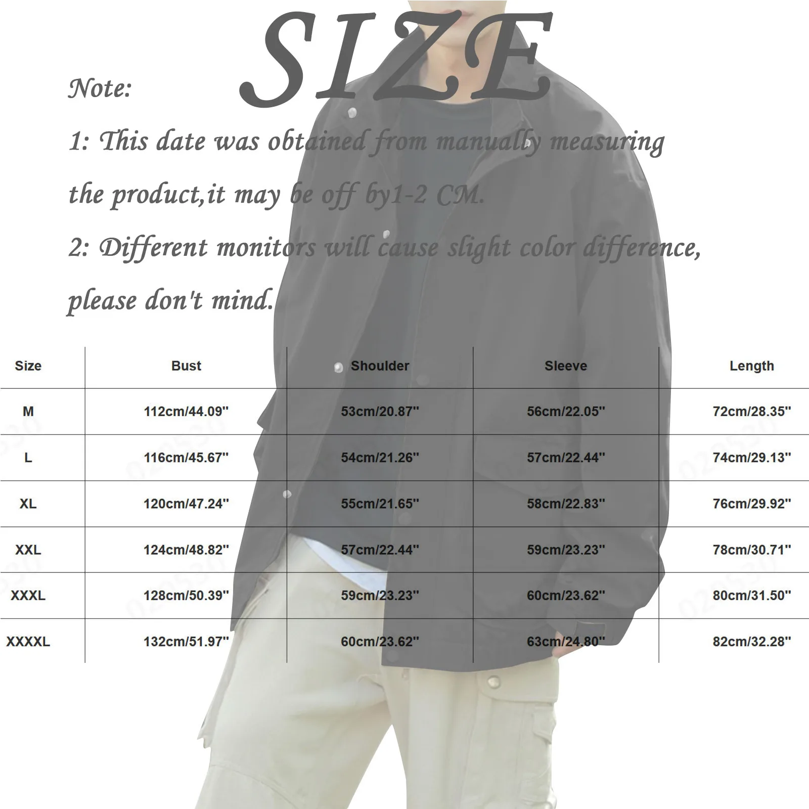 Men's Solid Color Jacket Male Loose Casual Denim Jacket Retro Work Coat Mens Soccer Jacket