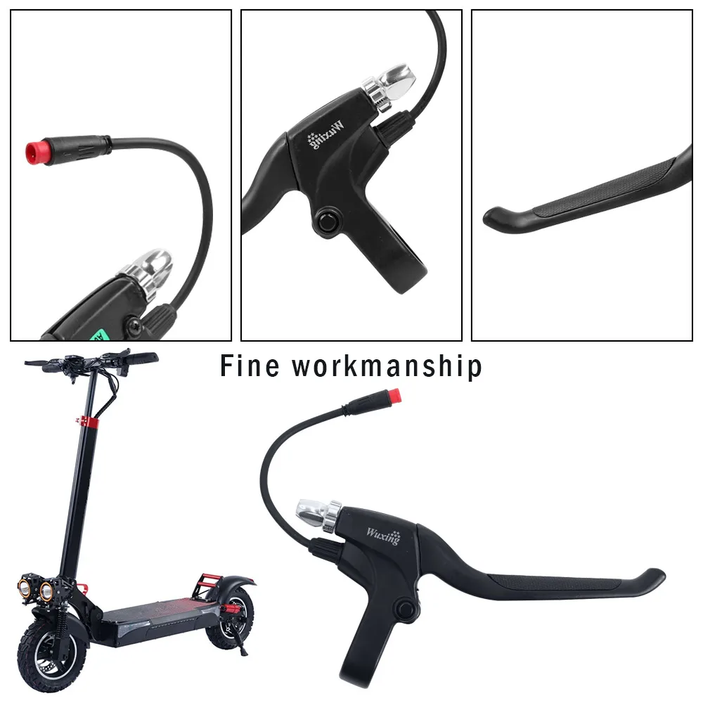 High Quality Aluminum Alloy For KUGOO M4 PRO Convenient Scooter Left Or Right Brake Lever Brake Handle Replacement Accessory