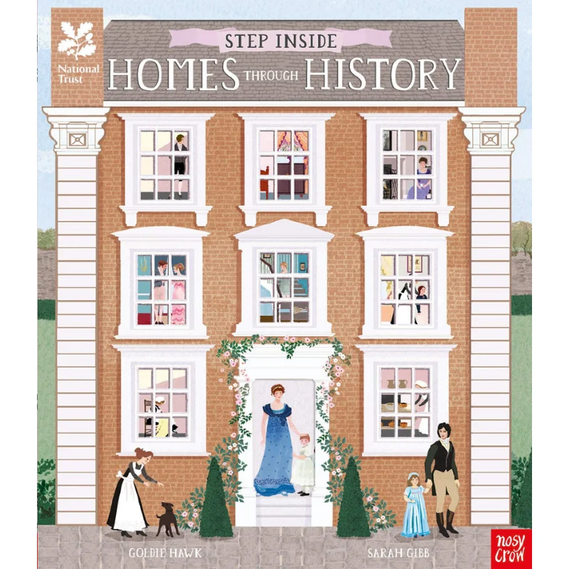 National Trust : Plongez dans l'histoire des maisons - Goldie Hawk Nosy Crow - Livre 9781788004091