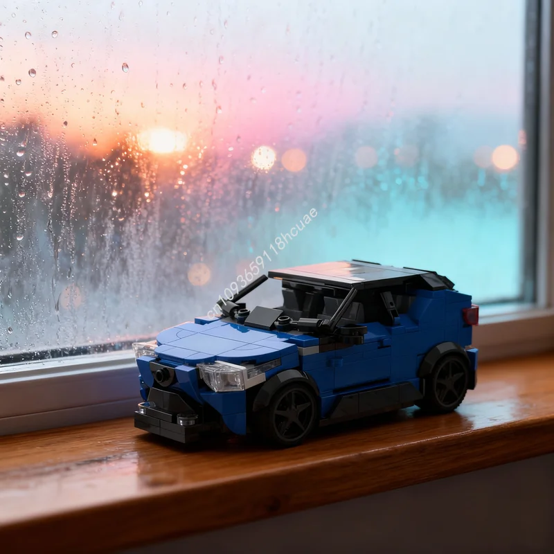 

386pcs MOC City Champions Toyota CHR Hybrid Model Building Blocks Construction Assemble DIY Toys Christmas Gifts Creative Idea