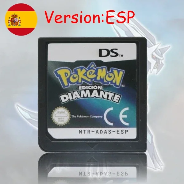 Pokemon Series DS Game Cartridge Diamond Platinum Pearl HeartGold SoulSilver Black White Multilingual for NDS/2DS image 3