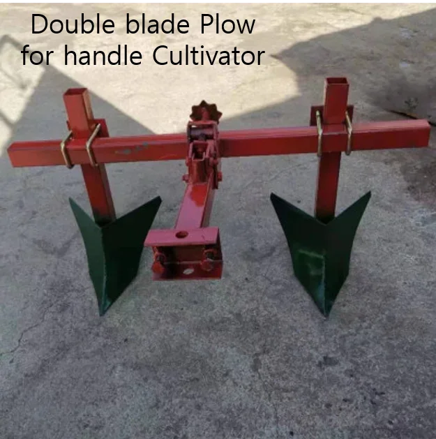 Furrowing Plow for Micro Tiller / Furrow Ridge Hiller Ditcher Ridding Ditching Cultivator Plough Garden Tools