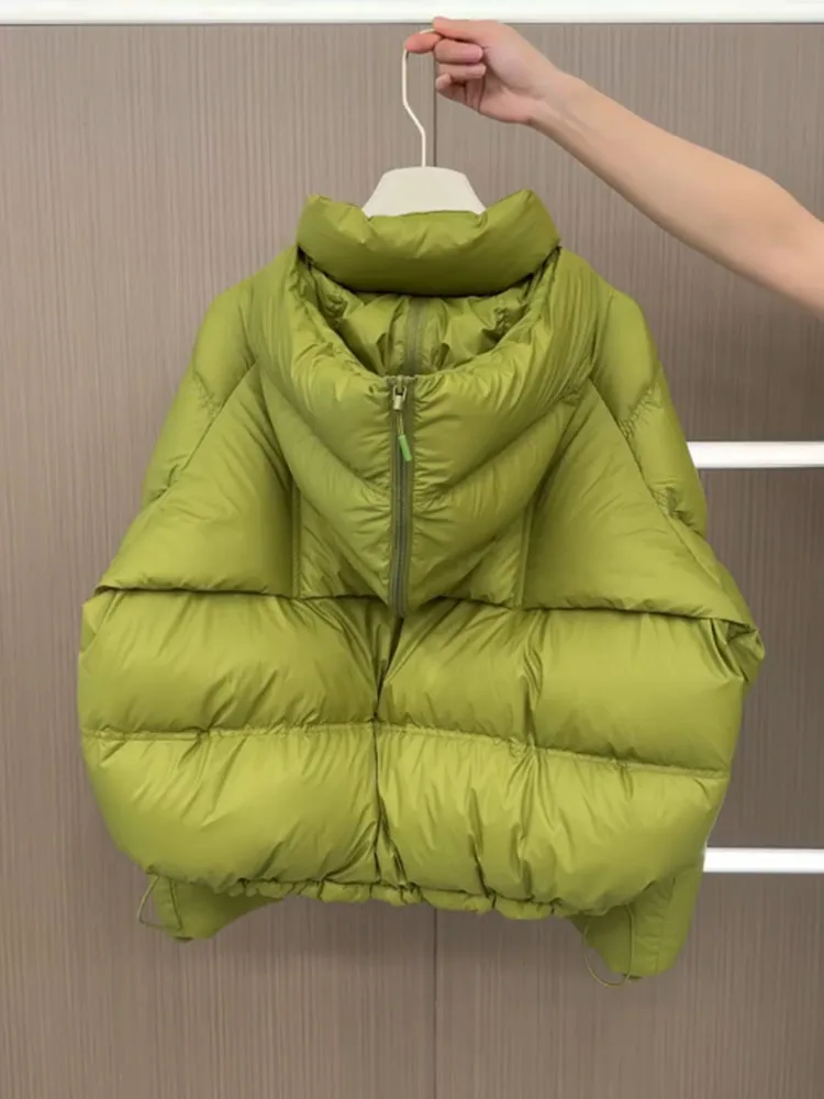 

Женская зимняя куртка Unique een ort Puffer Jaet, новинка 2025, высококачественная верхняя одежда для хлеба, повседневная модная полиэфирная ткань