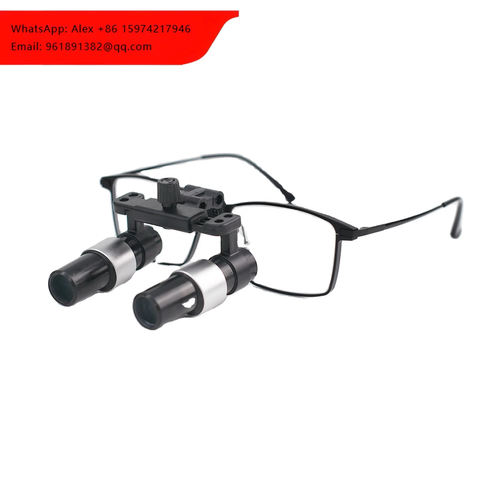 

PKYM-500X Titanium Frame 5.0X Keplerian Prism Binocular Dental Loupe Surgical Medical Dentistry Loupes