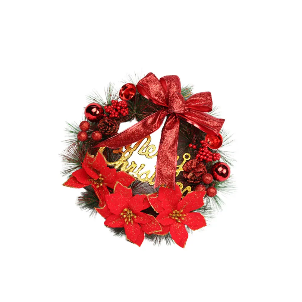 

Christmas Wreath 30 Cm Artificial Pine Decor Front Door Winter Fashion Xmas Party Home Wedding Celebrations Christmas Pine